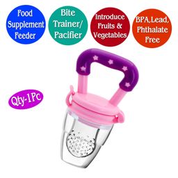 Kritiu Baby Sippy Spout Cup With Handles 200 ml & Fruit Feeder Nibbler Combo Of 2 - Multicolor image 5
