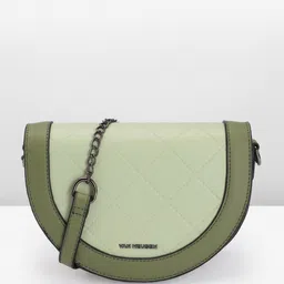 Van Heusen Colourblocked Half Moon Sling Bag-31