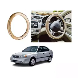 Auto Pearl Ring Type Car Steering Wheel Cover (Diamond Plus) Compatible with Accent-image-71