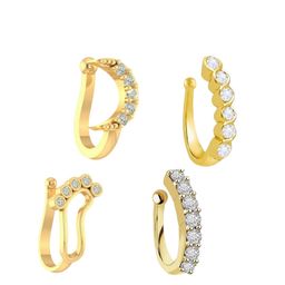 VAMA Cubic Zirconia Stud Nosepin-23