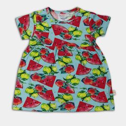 Softsens Floral Print A-Line Dress-image-46