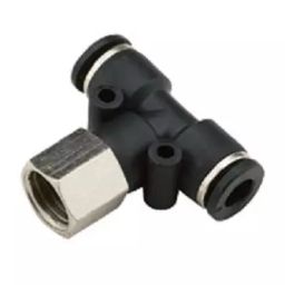 JELPC M6 Branch Tee Connector with Female Thread 4xM6-66