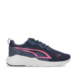 Puma Kids All-Day Active Jr Inky Blue & Pink Casual Sneakers-image-21