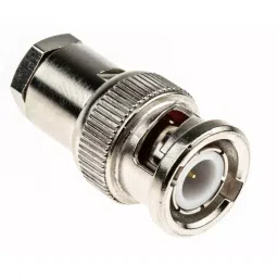 RS PRO BNC Connector Plug 50 Ω Straight Cable Mount RG59, 5464881-37