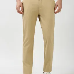 Peter England Casuals Men Cotton Super Slim Fit Trousers-picture-44