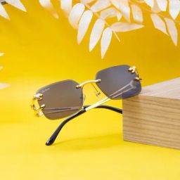 Ted Smith Grey Wayfarer UV Protection Unisex Sunglasses-image-83