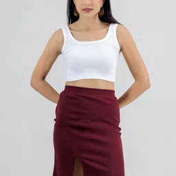 SWISHIN Straight Mini Skirt-picture-36