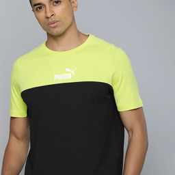 Puma Colourblocked Pure Cotton T-shirt-image-98