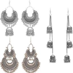 Dev Fashion Contemporary Jhumkas Earrings-93
