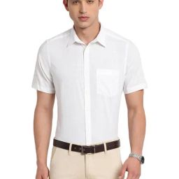 Turtle White Cotton Regular Fit Shirt-picture-47