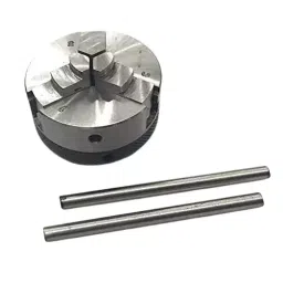 A.D INTERNATIONAL Independent Chuck Size 80 mm 4 Jaws 55 mm Recess for Rotary Tables & Lathe Machine Tools, JC-7UAN-MICJ-39