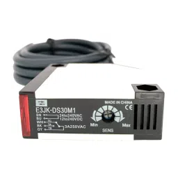 Sibass Electric Photo Optic Sensor Box Type with CE Mark 300 mm Sensing Distance and 100 mA Maximum Load, SE-E3JK-DS30M1 REFLECTOR (Pack of 200)-12
