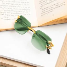 Ted Smith Green Wayfarer UV Protection Unisex Sunglasses-picture-44