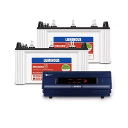 Luminous PowerX 2250 with 2 RC18000ST 150Ah Tubular Inverter Battery-picture-1