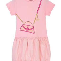 AIGNER Girls Graphic Printed Drop-Waist Dress-image-30