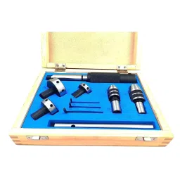 A.D INTERNATIONAL Tailstock Attachment with MT1 Shank, Tool Steel Body for Tapping, Threading on Lathe Machine, 1B-6JAR-2DUO-picture-27
