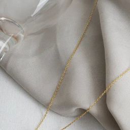 Joker & Witch New Arrivals Auburn Barrel Gold Necklace-image-39
