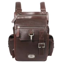 Hidesign Rebels Mao 01 Gaucha Brown Medium Backpack-34