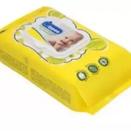 Wippee Baby Wipes With Moisture Lock Cap Contain Aleo Vera-L  Pack of 80Pcs-image-5