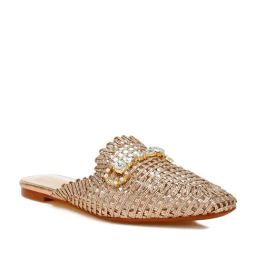 London Rag Women's Rose Gold Mule Shoes-image-92