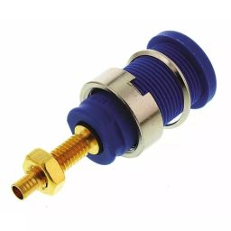 HIRSCHMANN TEST AND MEASUREMENT Banana Socket Blue Female 4 mm Connector Solder Termination 32A Gold Plating, 972354102 (Pack of 500)-image-43