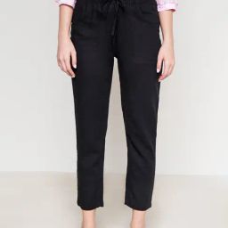 AND Black Regular Fit Pants-image-54