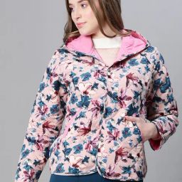 Oxolloxo Multicolor Floral Bomber Jacket-picture-6