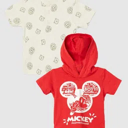 Juniors by Lifestyle Boys Pack of 2 Printed T-shirts-image-80