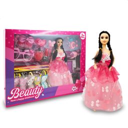 KV Impex Doll Set With Accessories Height 27 cm (Accessories &  Dress Color  May Vary)-15