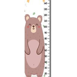 WENS Cute Bear Height Chart Wall Decal Growth Chart Vinyl - Multi Color-image-73