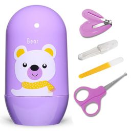 Enorme 4 in 1 Baby Nail Clipper kit with Cute Case Nail Clipper Scissors Tweezers & Baby Nail File Set for Kids  (Color May Vary)-image-37