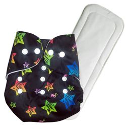Domenico Washable Baby Diaper Premium Cloth Diaper Reusable Adjustable Size Waterproof Pocket Cloth Diaper Nappie-6