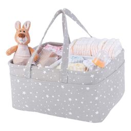 Winnies Baby Diaper Caddy Bag for Smart Mothers Baby Diaper Caddy Organizers-Grey-21