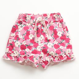 JusCubs Cotton Knit Apples Printed Shorts - Pink-image-56