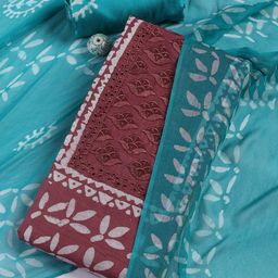 Meena Bazaar Floral Printed Embellished Unstitched Dress Material-image-75