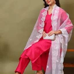 Sangria Embroidered Dupatta-picture-27