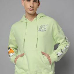 Free Authority Men Printed Oversized Hooded Sweatshirt-image-36