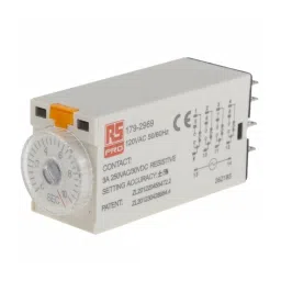 RS PRO Single Function Timer Relay Plug In Mount 110 V AC 4PDT Model No. 1792969-81