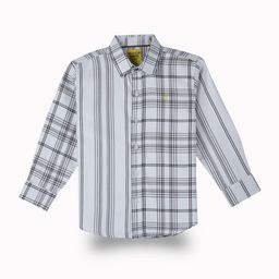Gini and Jony Boys Comfort Spread Collar Checked Cotton Casual Shirt-picture-21