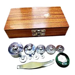Anjay Engitech 1 mg to 100 g Analytical Weight Box for Laboratories AE-06-26