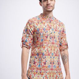 Anouk Rustic Printed Short Kurta-image-50