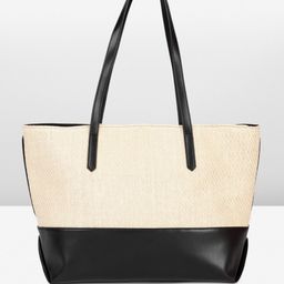 French Connection Colourblocked Oversized Structured Shoulder Bag image 2