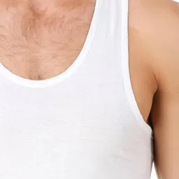 CAVENDERS White Cotton Innerwear Vests-image-26