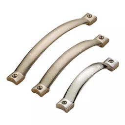 DECORE 332 96 mm Zinc Alloy SS Finish Cabinet Pull Handle-image-44