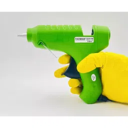 CRAFTYGUN 40 W Trigger Feed Hot Glue Gun Green with 5 Stick, FD-40 W image 5