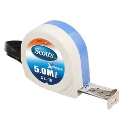 SCOTTS Xpress 5m x 19mm Measuring Tape White & Blue, SS-19 Pack of 10-picture-27