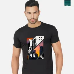 GLOBAL NOMAD Men 2 Printed Bio Finish T-shirt-image-93