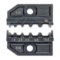 Knipex 97 49 30 Capacity 1.5-4 sq mm Crimping Die for Non-Insulated Crimp Connectors In Accordance-4