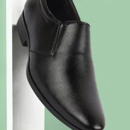 Fausto Men's Black Formal Loafers-picture-41