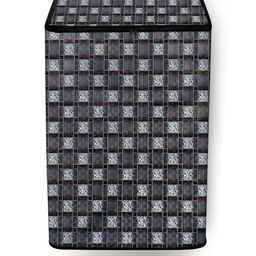 The Furnishing Tree Grey Printed Washing Machine Cover-image-57